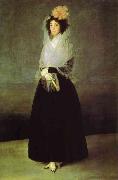 Francisco Jose de Goya The Countess of Carpio, Marquesa de la Solana. Norge oil painting reproduction